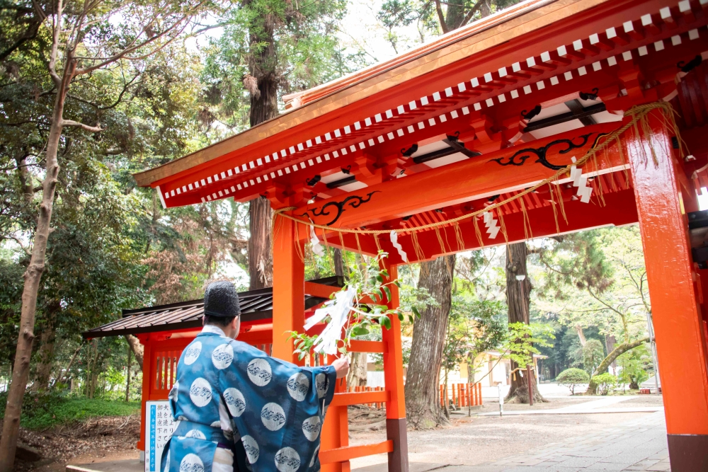 神門修繕完了奉告祭